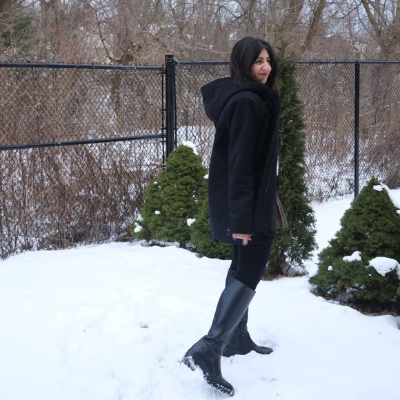 Ellabee Basic Women's Coat (Medium) - Picture 3 of 10